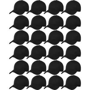 24pcs Wholesale Blank Baseball Cap Adjustable Back Strap Plain Blank Camouflage Hat Unisex Baseball Cap for Trucker Men Women