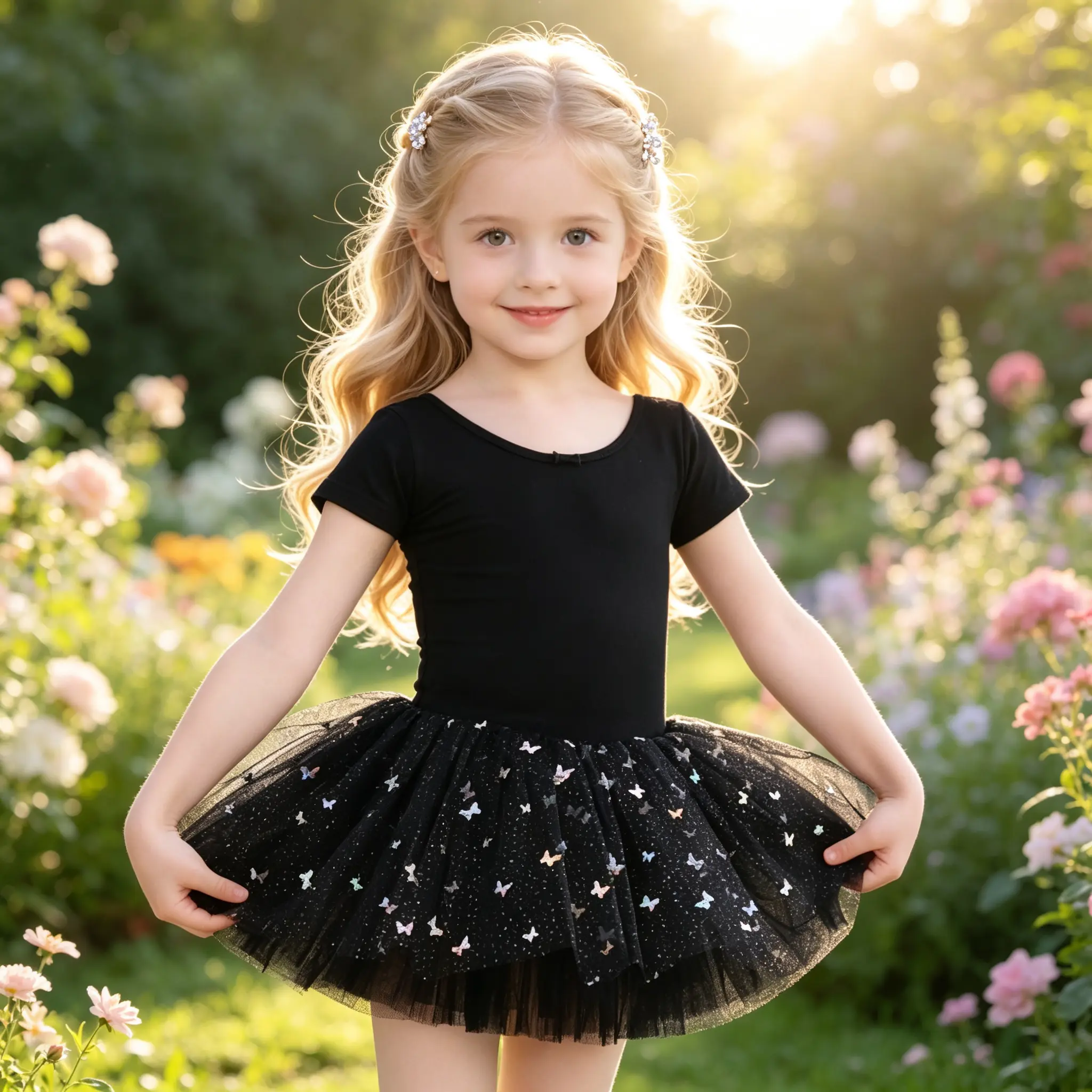 Girls Short Sleeve Ballet Leotard Tutu Dress, Sparkly Butterfly Glitter Tulle Skirt, Toddler Ballerina Dance Outfit for 3-12Y, Dance Class Birthday Party Dress Up Costume