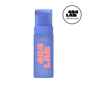 404LAB Cloud Melt Cleanser - Official Product Hydrating and Exfoliating Foaming Face Wash with PHA, LHA & Microbiome - Makeup Remover, Pore-Unclogging Facial Cleanser - Korean Skin Care for All Skin Types 5.07 fl oz