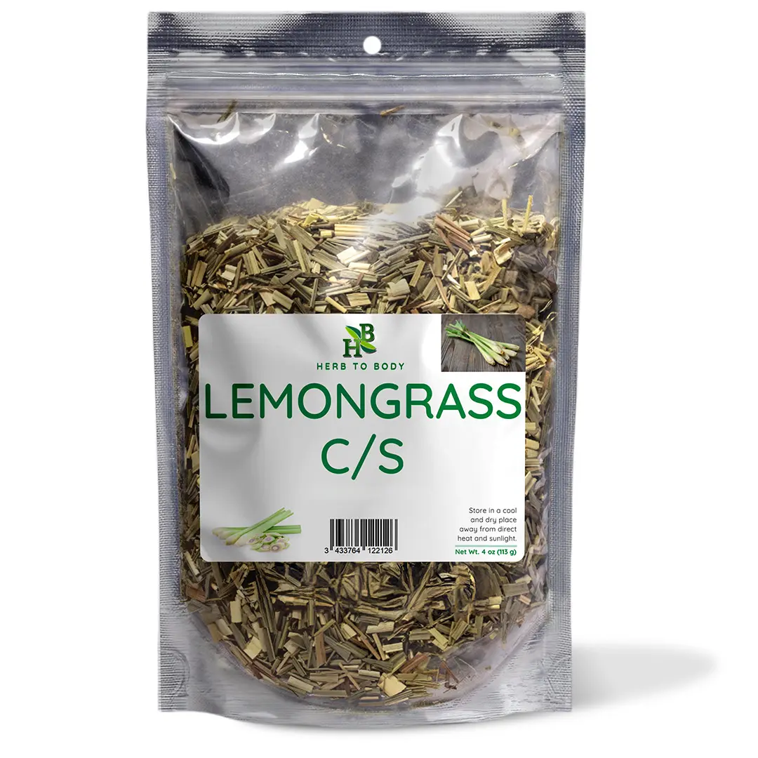 Lemongrass C/S - 4oz (113 g) | Cut & Sifted | Cymbopogon Citratus | Wildcrafted | Herb To Body