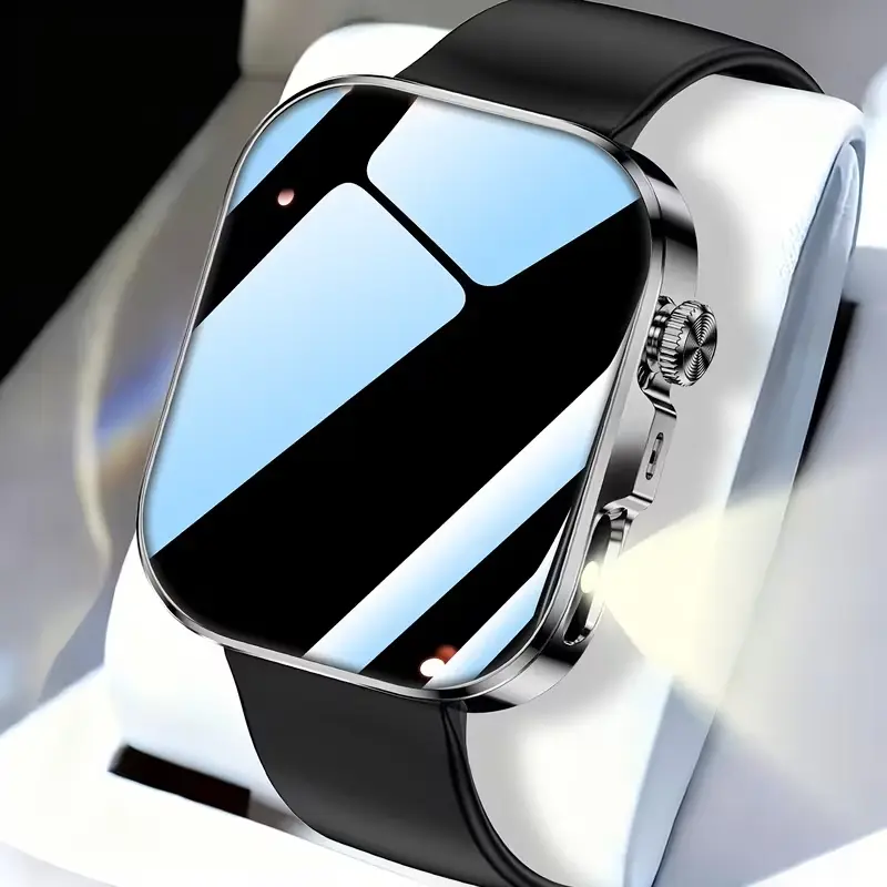 Smartwatch - Wireless Call, Message Notification & Reminder, Pedometer, Multiple Sports Modes for Fitness & Outdoor, Unisex for Men Women, Daily Wear, Workout Watch, Sports Tracking Wristwatch
