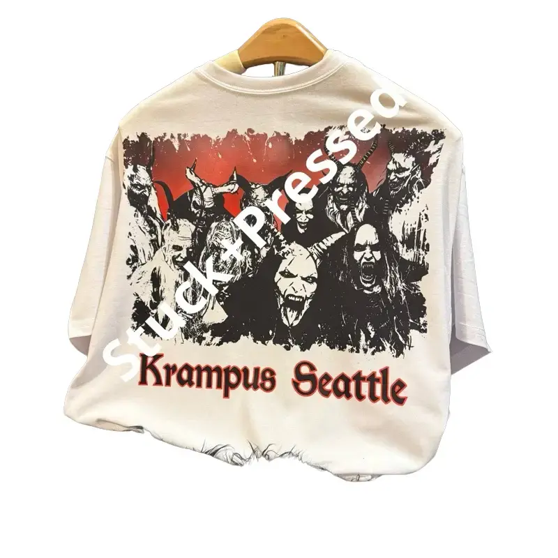 Krampus Seattle Tshirt Christmas horror shirt