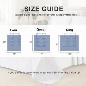 Lightweight white 100% cotton comforter, queen size; thin cotton bedspread/blanket for all seasons; durable, breathable quilt for hot sleepers (queen, pattern).