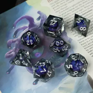 Purple Beholder's Eye Dice Set