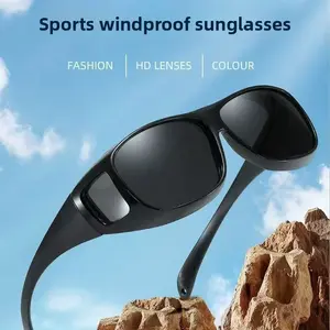New European and American cross-border cycling glasses, TV sunglasses, wind and sand protection goggles, driving night vision goggles, safety glasses, sunglasses