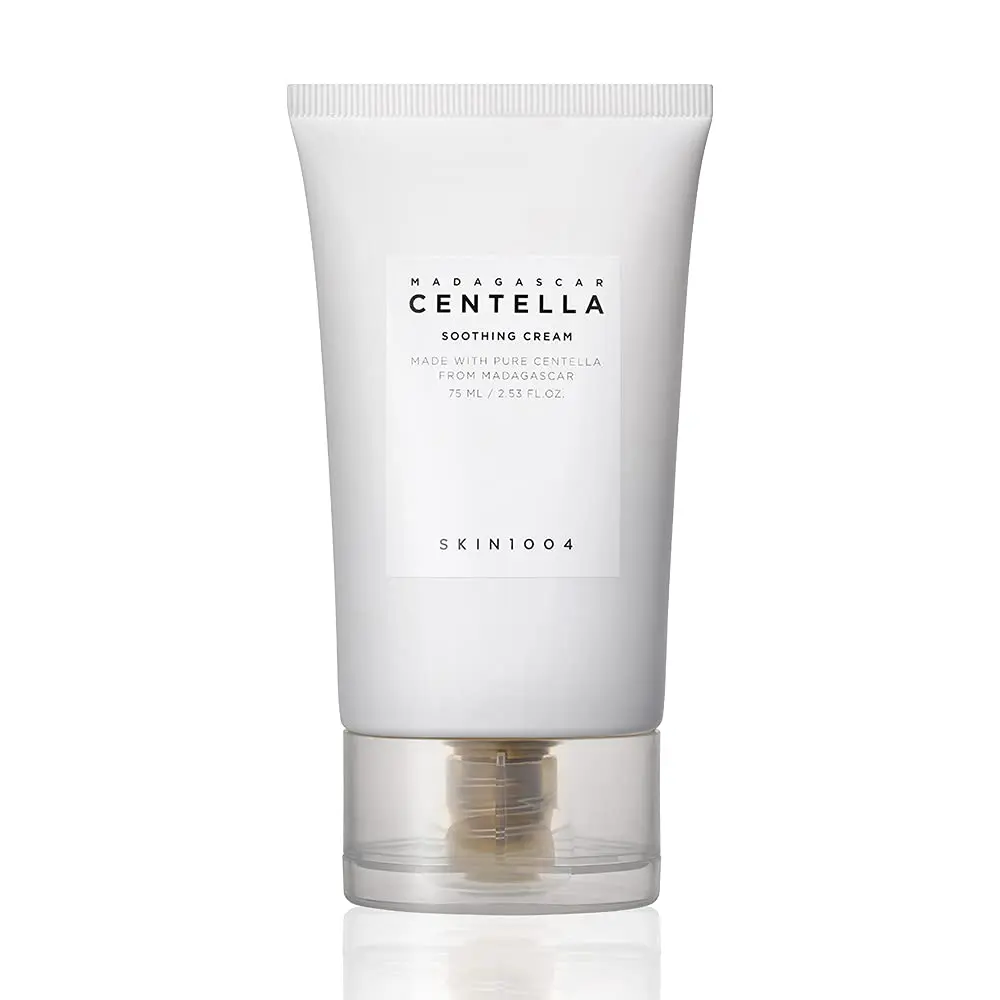 [SKIN1004] Madagascar Centella Soothing Cream 75ml : Moisturizers Skincare, Quadruple Ceramide Complex Strengthens Skin Barrier and Smooths Skin