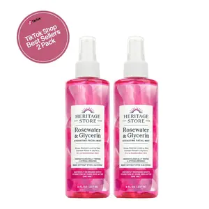 Heritage Store Rosewater & Glycerin - 2-Pack