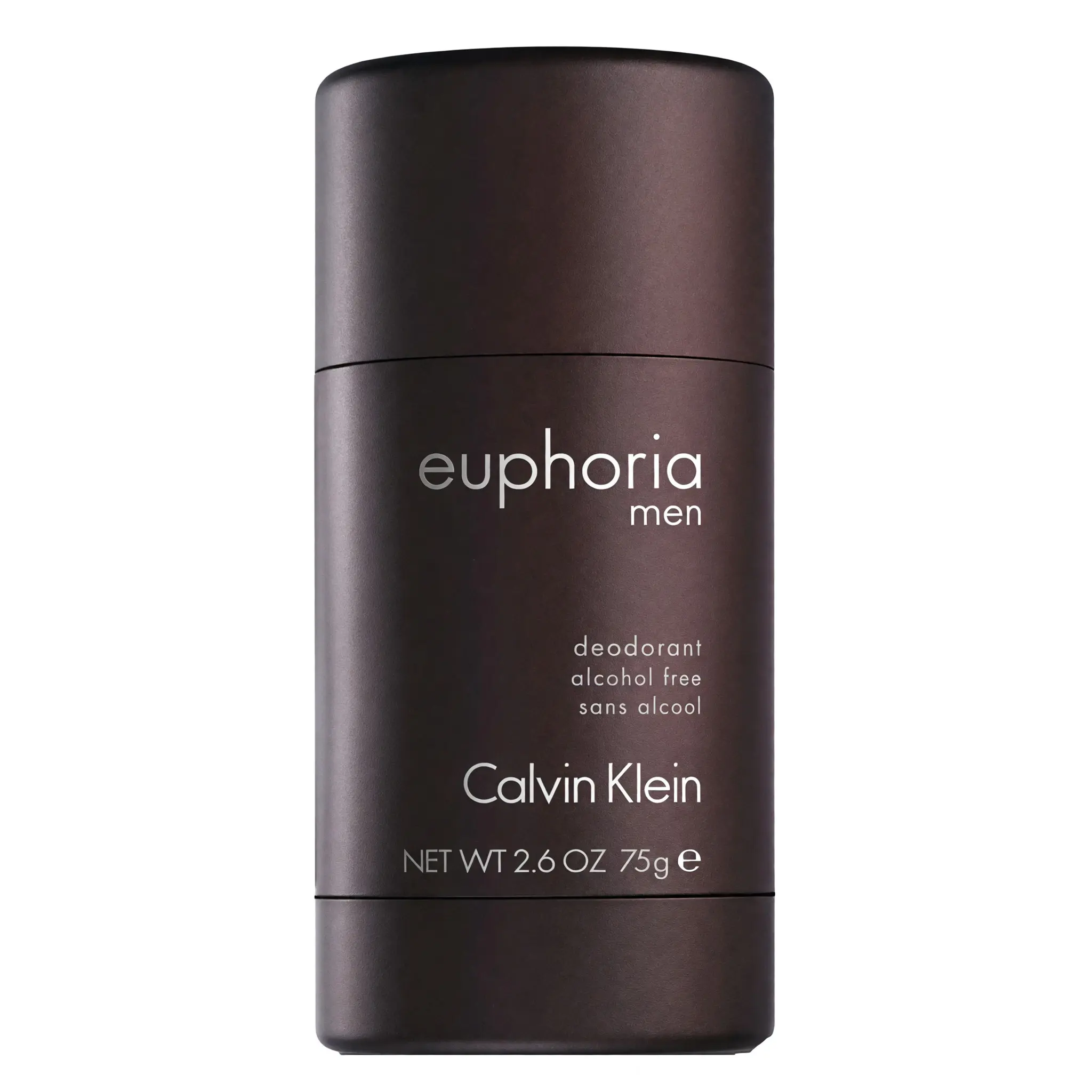 Euphoria by Calvin Klein, 2.6 oz Alcohol Free Deodorant Stick for Men Scented Cleanser, Body Care, Aroma, Personal Care