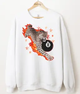 Fire Leopard Graphic Top