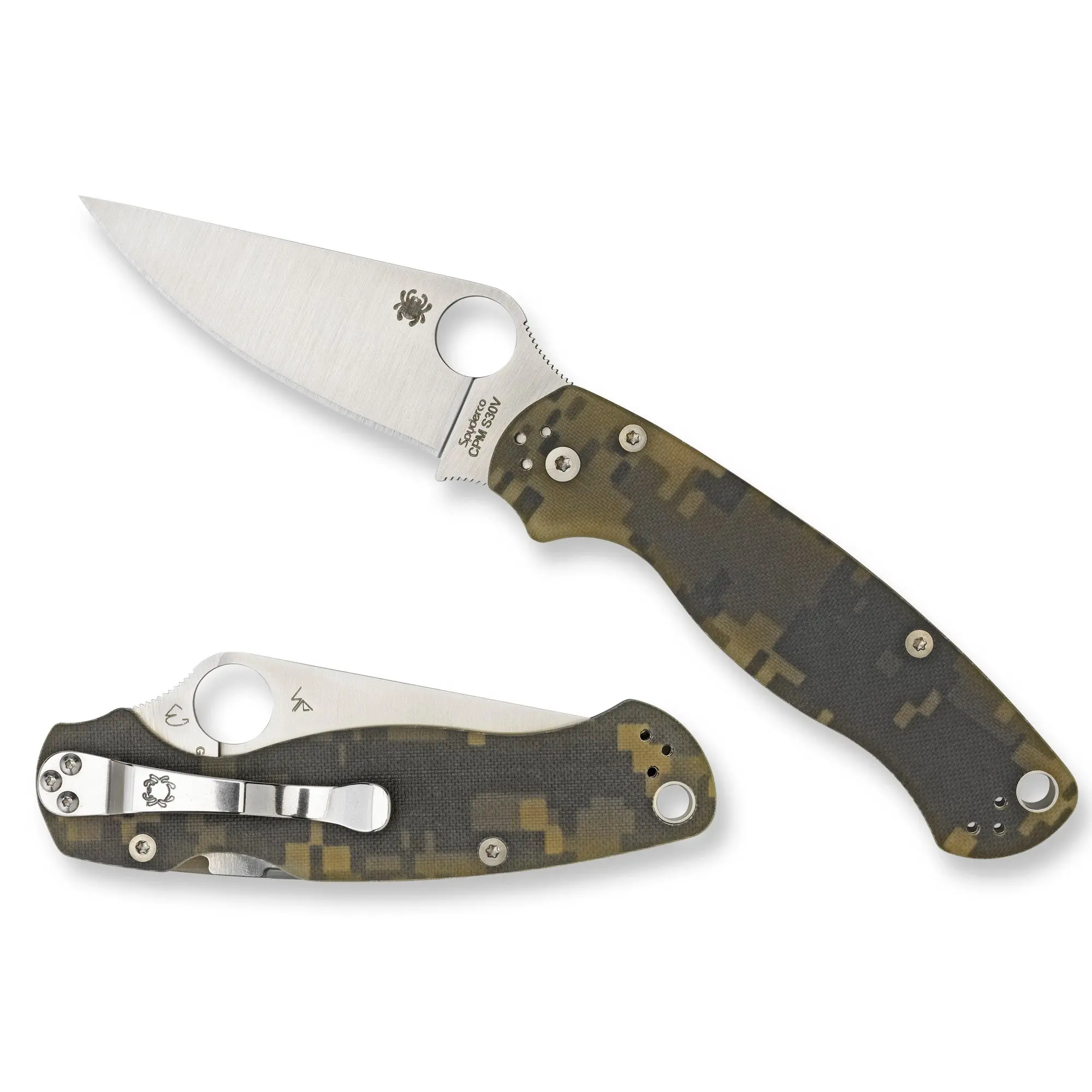 SPYDERCO PARA MILITARY 2 PLAIN