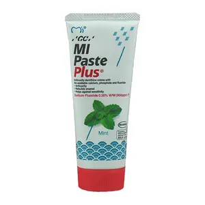 GC MI Paste Plus - Mint - 1 Tube MI Paste Plus contains 0.2% fluoride, 35mL (40g) tooth paste.