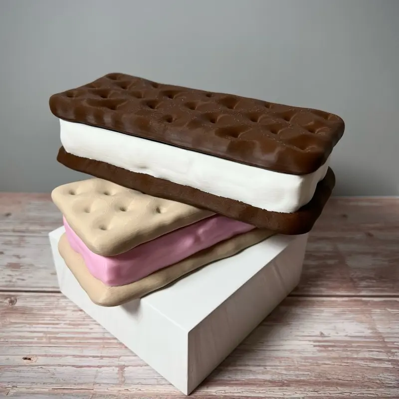 Ice cream Sandwich Stash Container | Pencil holder | Jewerly Box | 3D printed