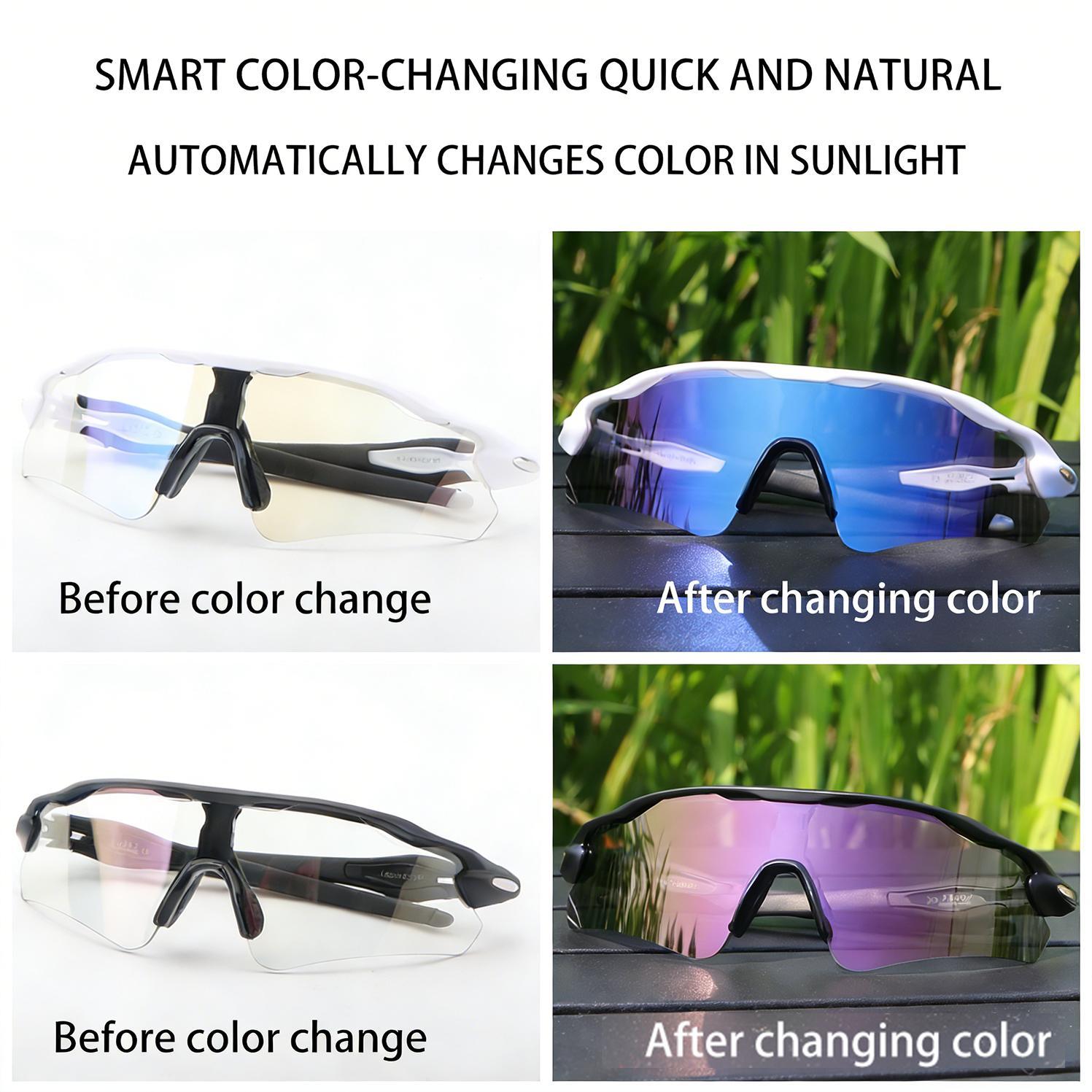 Unisex Polarized Sports Sunglasses, TR90 Colorful Frame Windproof Sun Glasses, Fun Party Favors & Gift for Cycling, Driving, Golf and Outdoor Activities