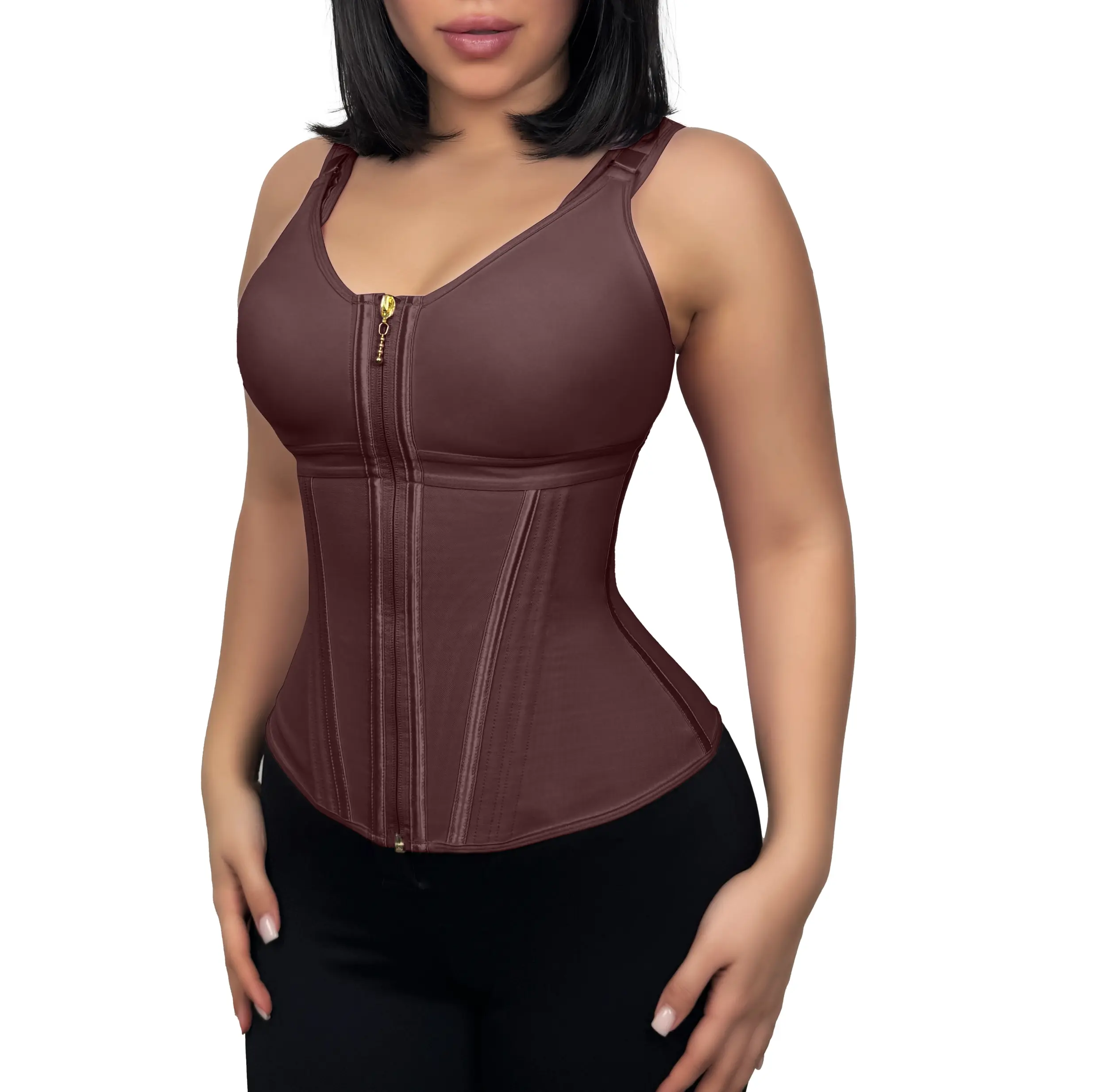 SHAPSHE Waist Shapewear Corset for Women Sport Workout Vest for Women Gym Zipper and Hooks SHAPSHE Waist Shapewear Corset for Women Sport Workout Vest for Women Gym Zipper and Hooks