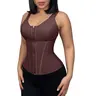 SHAPSHE Waist Shapewear Corset for Women Sport Workout Vest for Women Gym Zipper and Hooks