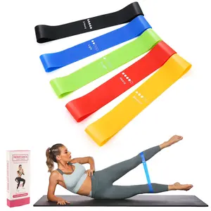 ANCHEER Five suits Resistance Bands, Exercise Bands Set with Instruction Guide & Carry Bag, Strength Workout Bands for Home summervibes