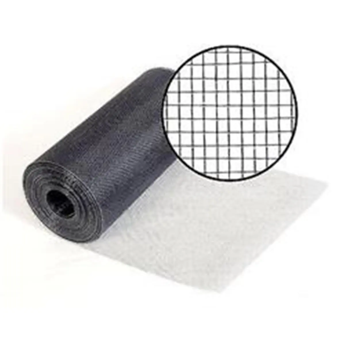 212 MAIN Rectangular Charcoal Wire Mesh Soffit Vent Screen - Phifer 5163050, 8 in. x 100 ft. Roll, Outdoor Screen Door Home Improvement Accessory