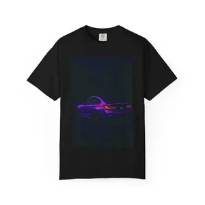 BMW M5 | Neon Car Vibe Unisex T-Shirt, Casual Streetwear, Vintage Car Tee, Gift for Car Lovers, Festival Apparel, Summer Style