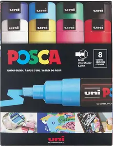 POSCA 8-Color Paint Marker Set, PC-8K