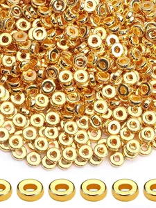 100pcs 6mm Acrylic Flat Round Ccb Beads, Mixed Color Loose Spacer Beads, DIY Bracelet Necklace Earring Jewelry Making Supplies, Bead Assortment