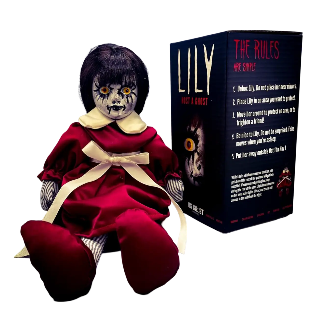 Lily Host a Ghost the 13" Haunted Doll