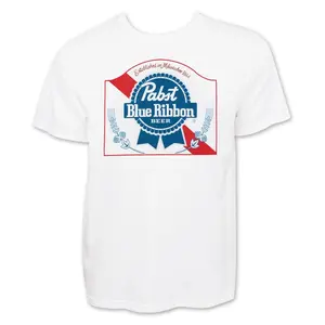 Pabst Blue Ribbon  Classic Logo T-Shirt - Large