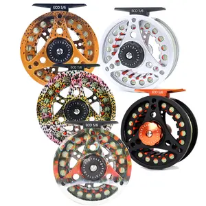 Maxcatch ECO Large Arbor Fly Fishing Reel (3/4wt 5/6wt 7/8wt) Pre-Loaded Fly Reel with Line Combo