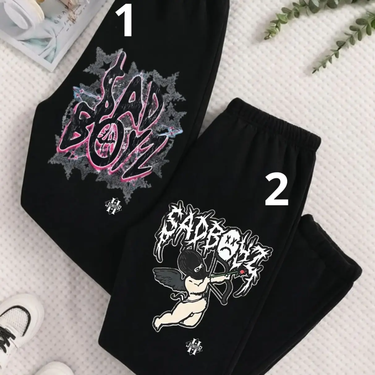 Trending Junior Sad Boyz Unisex Sweats, Sad Boyz 4 Life Baggy Sweatpants, Juni0r H Mexico Pants, Hip Hop Clothing, Music Gift For Fans, USA Made O