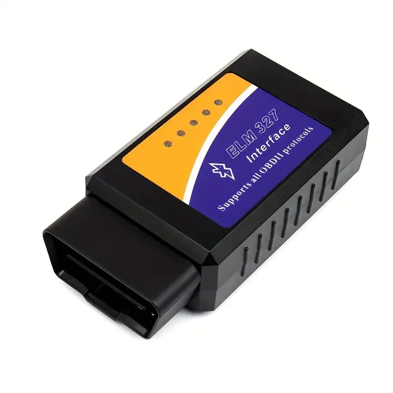 Elm327 Bluetooth-compatible Obd2 Diagnostic Scanner, Wireless Car Code Reader, Automotive Diagnostic Tool, Engine Light Check, O2 Sensor Detection, Fuel Consumption Analysis, Vehicle Diagnostic Tool