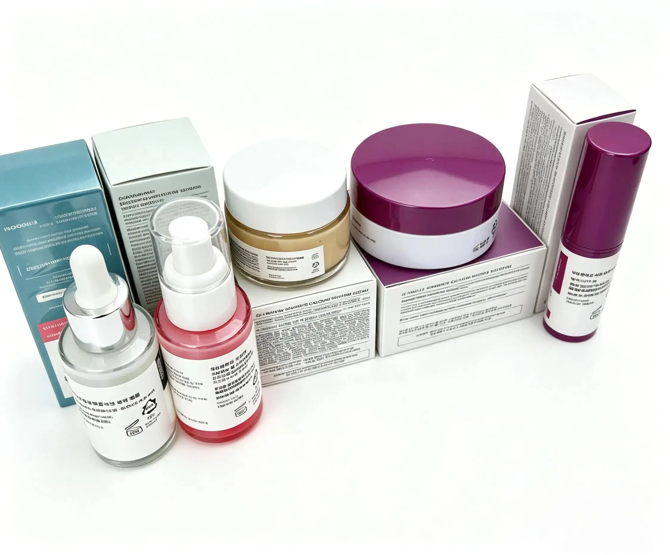 Glow & Lift 5-Piece Skincare Set: Deep Hydration & Firming Cream Combo for Youthful, Plump Skin