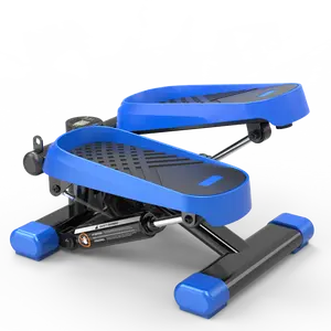 Steppers for Exercise at Home Mini Stair Stepper with Resistance Bands Portable Full Body Workout Machine Adjustable Foot Twist Step for Fitness 330LBS Capacity LCD Monitor