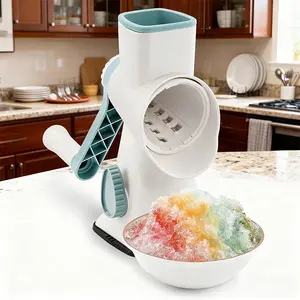 Small household ice crushing, sand ice, shaved ice machine, ice sand machine, hail ice machine, continuous ice machine, ice-breaking and ice-making machine