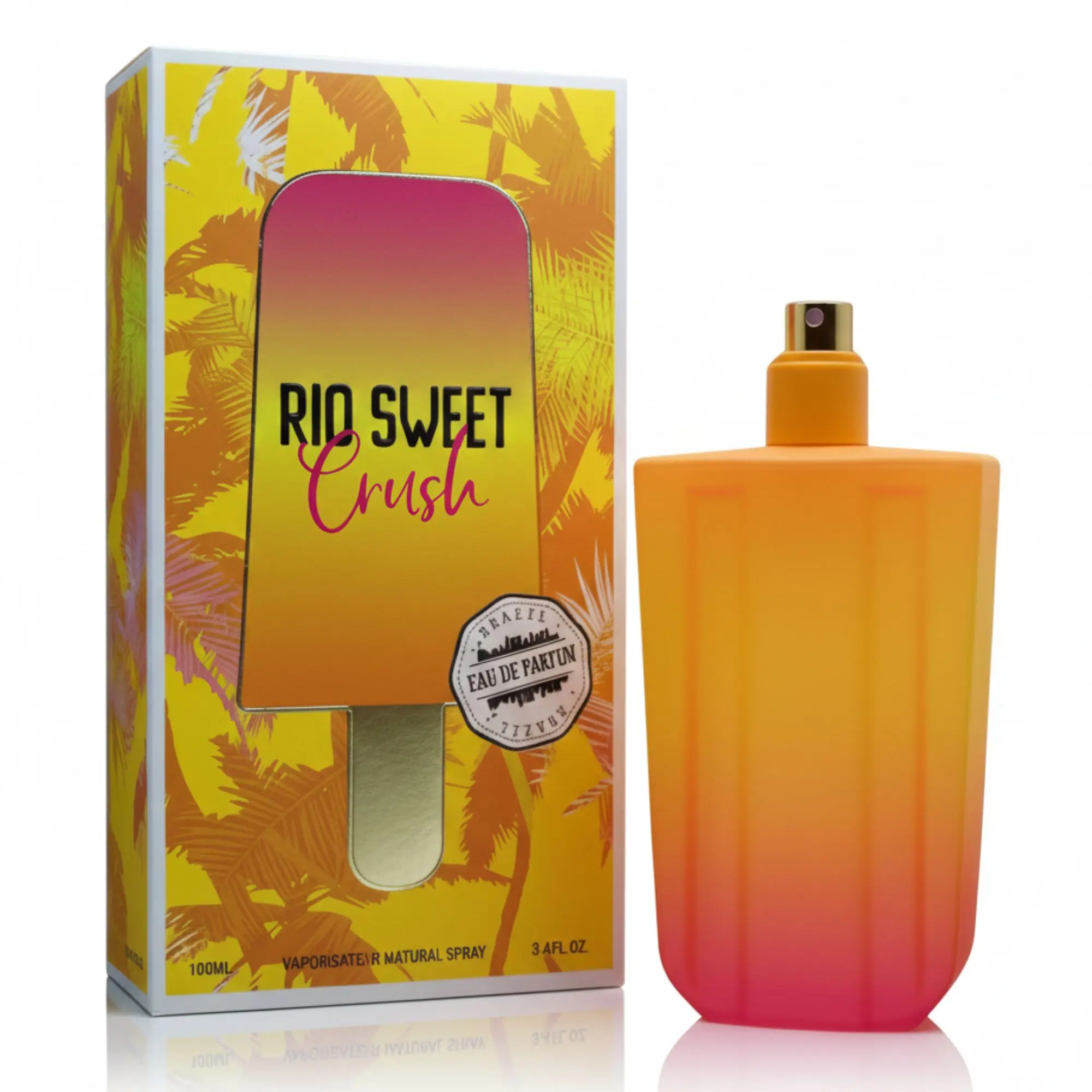 Sweet Crush Eau de Parfum for Women, Long Lasting Gourmand Perfume with Pistachio, Almond & Vanilla Notes, 3.4 FL OZ, Perfumes, Long Lasting Perfumes