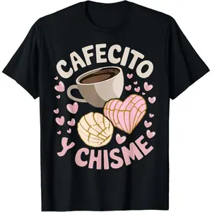 100% Cotton  Latina Mexican Baked Concha Pastry Conchas T-Shirt