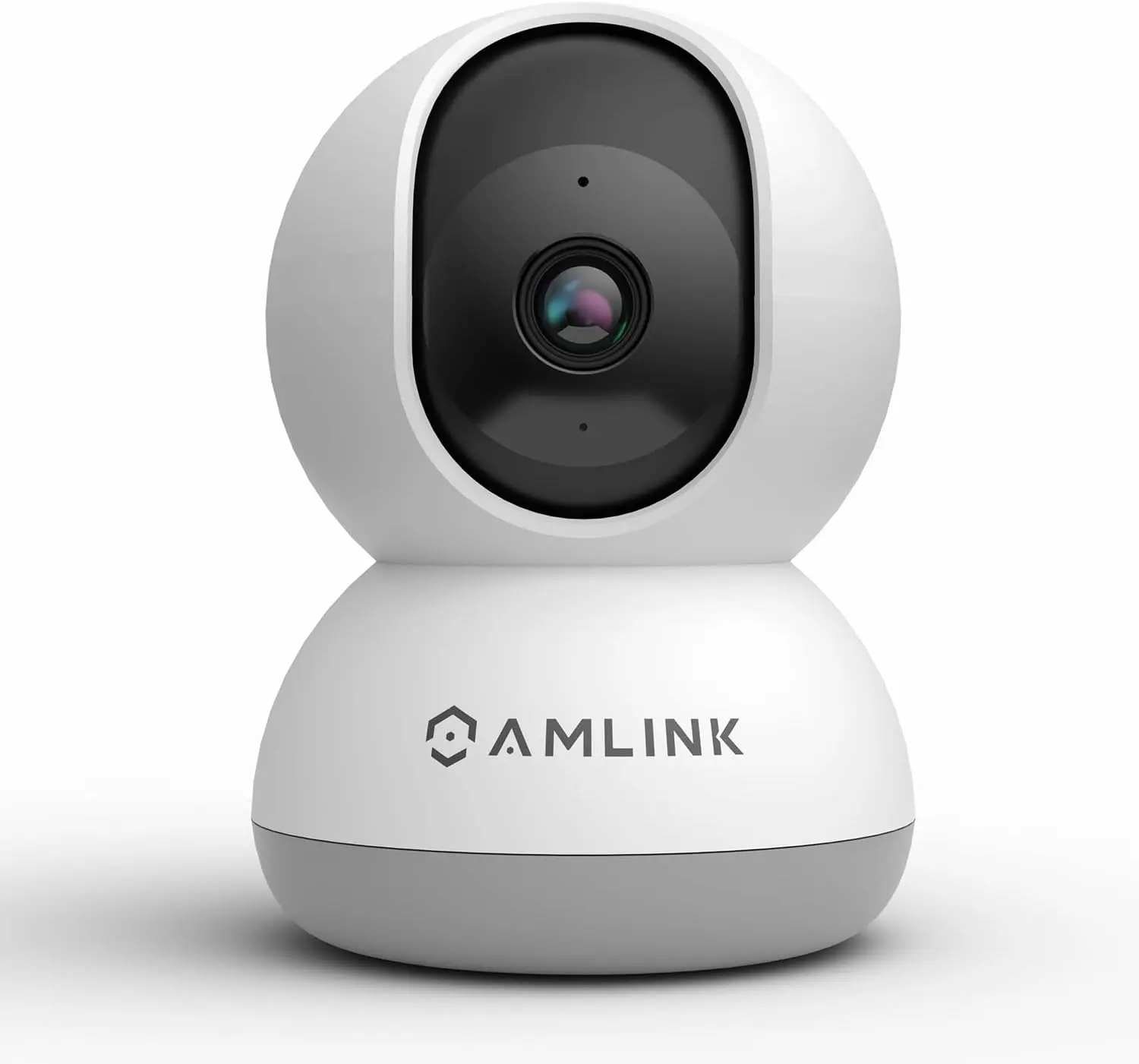 AMLINK 4MP WiFi Camera Indoor, AL4M-P401W Human Detection, Motion-Tracking, w/ 2-Way Audio, Pan/Tilt Wireless IP Camera (Wired Power), NDAA Compliant, 30ft Night Vision, Built in Siren