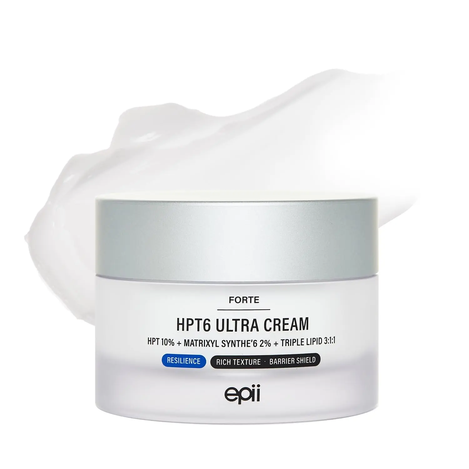 [epii] HPT6 Ultra Cream 10% - Firming Face Moisturizer with 10% HPT Complex & 2% [epii] Matrixyl Synthe'6 - Plumping Anti Aging Cream for Loss of Firmness, Hollow-Looking Skin & Deep Hydration, 50mL