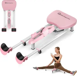 WARMOUNTS Split Machine, Leg Stretcher Split Machine for Flexibility, Adjustable 0-190° Leg Stretching Equipment Suitable for Ballet Yoga, Dance and Gymnastics, 330lb Capacity
