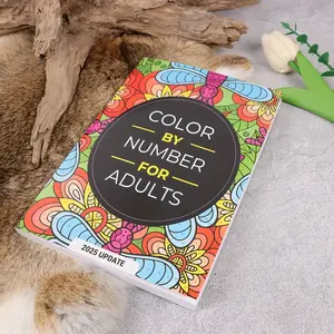 Adult Digital Coloring Book, Relaxing Art Therapy Activity, Stress Relief & Creative Inspiration, Perfect Gift for Artists, Color By Number Book