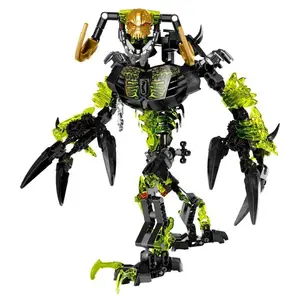 Warrior Bionic Soldiers Superhero Building Blocks Set Robot Figures Toys Action Umarak the Destroyer Quake Storm Beast Toys Kids