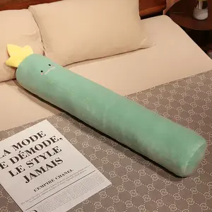Long cylindrical cartoon shaped pillow, soft and comfortable, both cute and beautiful, suitable for home decoration and sleeping holding Huggable Dachshund Plush Pillow