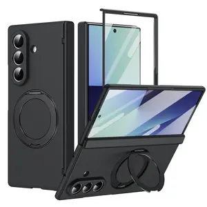 360° Rotating Stand Hinge Protection Magnetic Case for Samsung Galaxy Z Fold Series