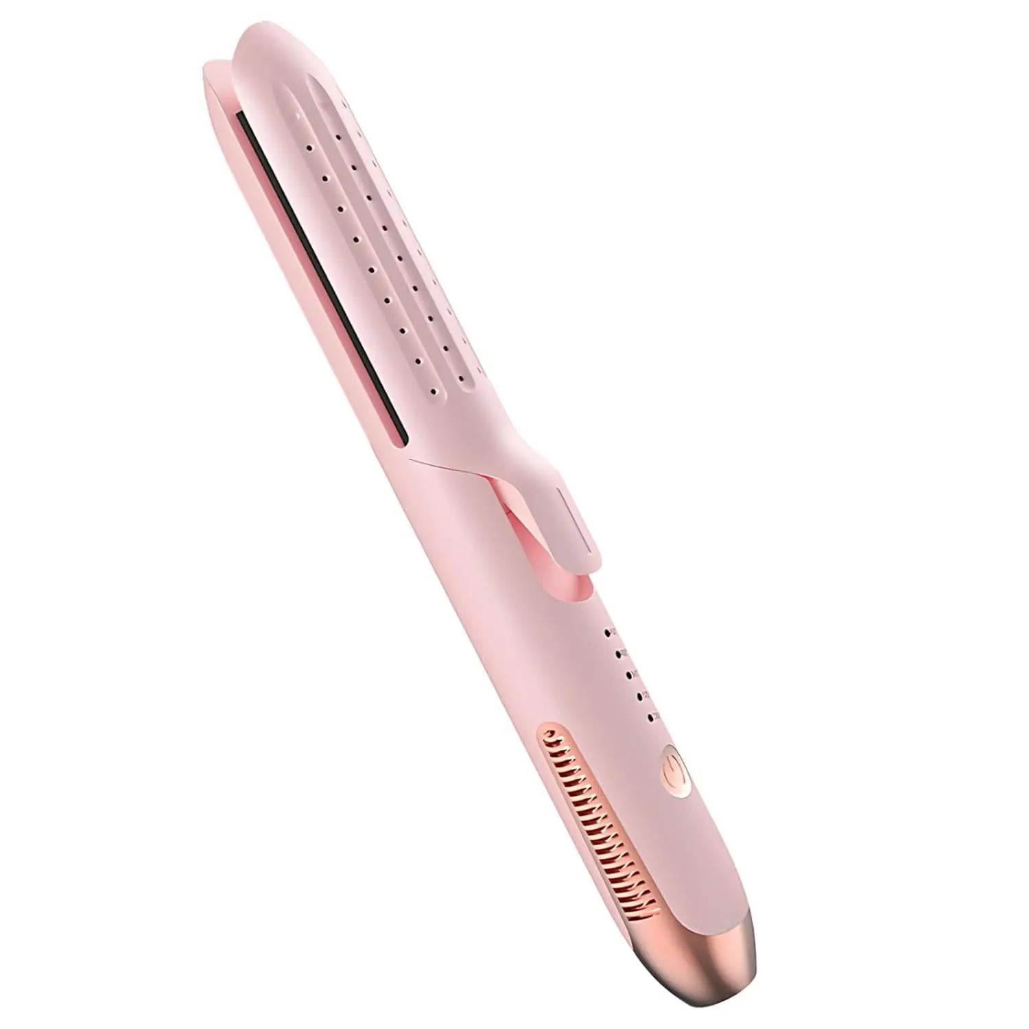 Ceramic 2 In 1 Tool Curler And Straightener Hair, Adjustable Temperature, Cool Wind Styler, Portable, 10.8 In (27.5 Cm) Length