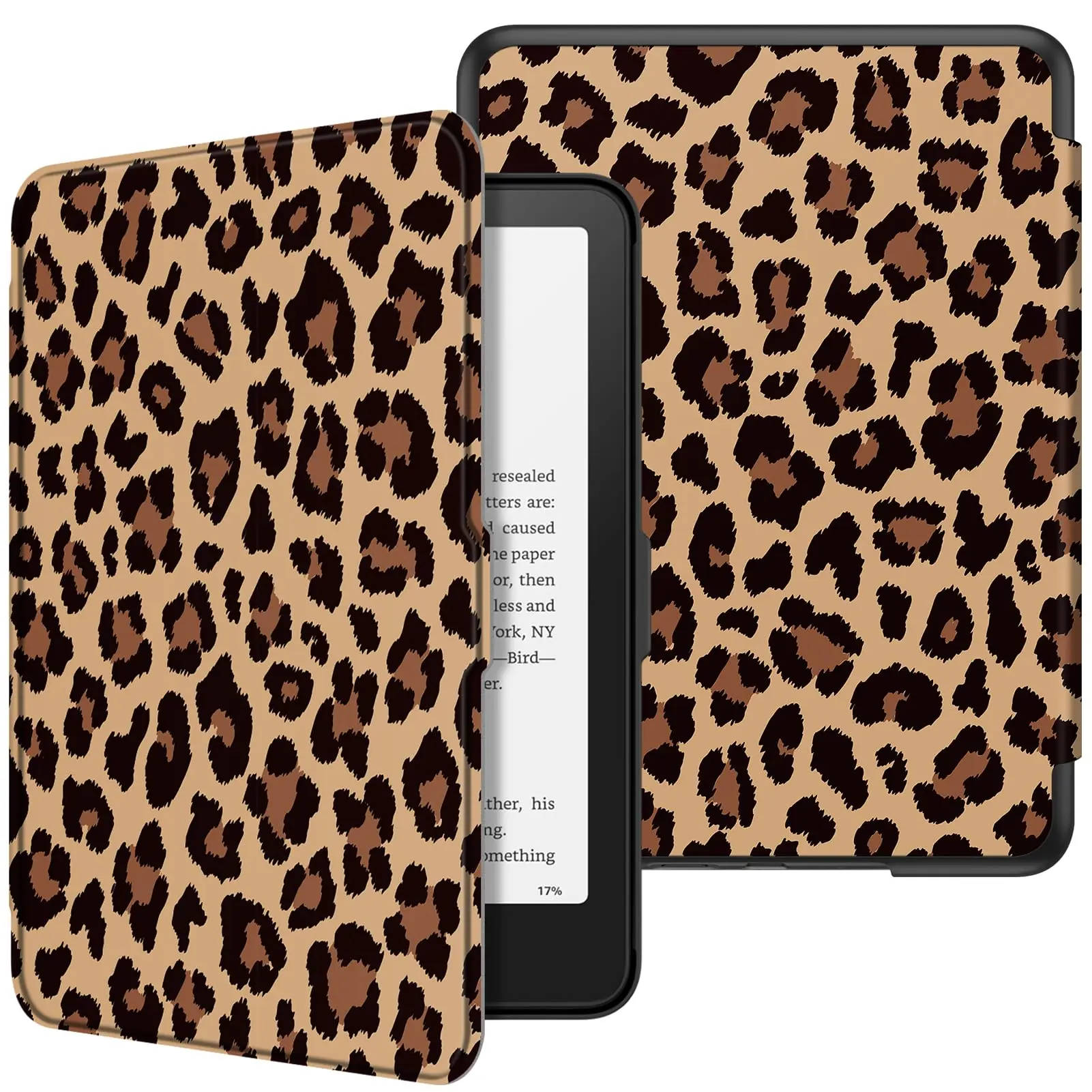 Fintie Slim Handheld Case for Kindle Paperwhite 7-inch & Kindle Colorsoft, Shockproof Synthetic Leather Cover, Auto Sleep/Wake, Wireless Charge On Compatibility
