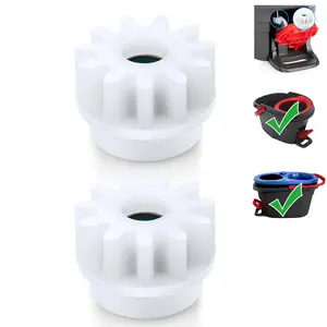 2 Pcs Spin Mop Bucket Replacement Gear Compatible with Ocedar Mop Bucket Pedal Only One Way Bearing Repair Parts