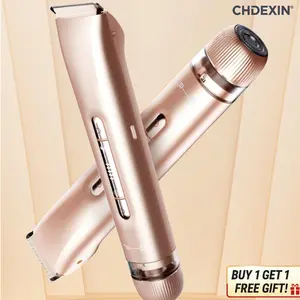 Electric Body Hair Trimmer|  Body Groomer| Rechargeable Hair Removal Shaver For Men & Women