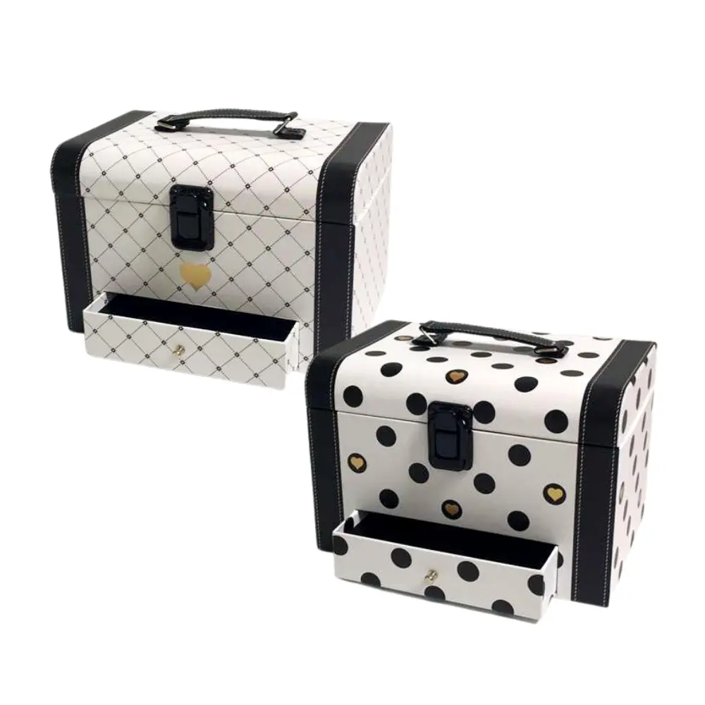 Premium Quality Unique Flower Gift Box with the Drawer, Size 9.2" x 6.3" x 6.1" | W677