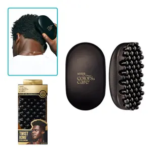 KISS Colors & Care Twist King - Premium Twist Tool, Long-Lasting Durable, 2X Longevity, Defines Twists, Professional Quality, Quick & Easy Styling, Washable, Black, 0.53 pounds (KTWS04)