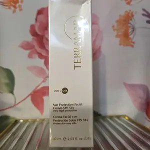 Terramar Sun Protection Facial Cream SPF 50+ Very High Protection UVA UVB Sunscreen for Skin Care
