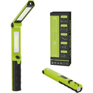 Magnetic Work Light for Mechanic,Rechargeable Mechanic Light,Portable LED Work Light Bar,Cordless Underhood Work Lights with Hooks for Workshop Inspection Emergency