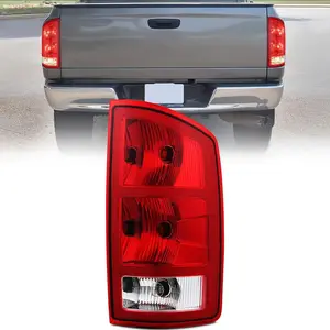 Nilight OE-Style Polycarbonate Automotive Taillight Assembly - Truck Car Accessories, Accessories for Car, Rear Lamp Replacement with Bulbs for 2002-2006 Dodge Ram 1500, 2003-2006 Dodge Ram 2500/3500 (Passenger Side)